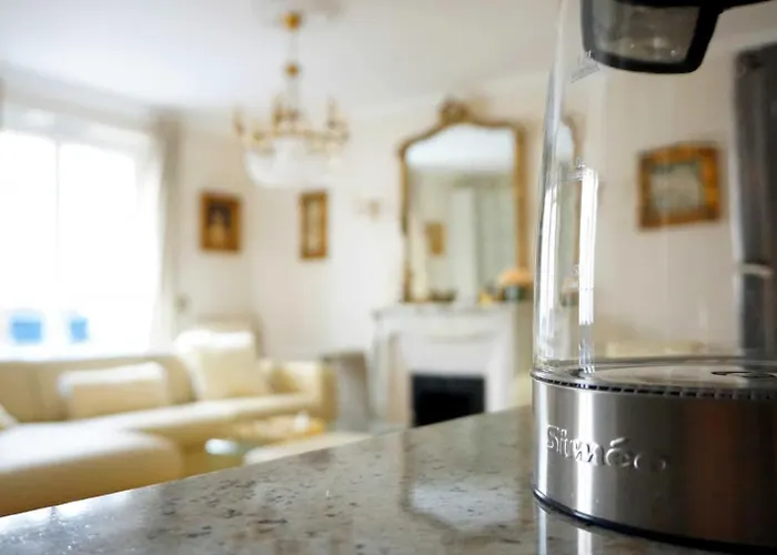 With Parisian Ambience In Elegant 16th Arrondissement شقة